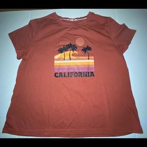 Romwe XL California Women’s Tee